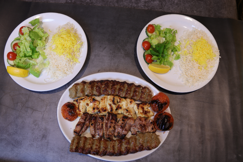 Mix Plater of kebab for two